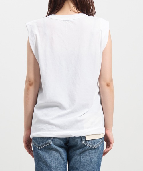 ATON/エイトン】FRESCA SINGLE JERSEY TANK TOP/スリーブレス