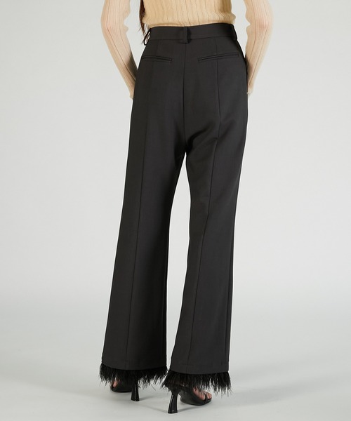 PRANK PROJECT（プランクプロジェクト）の「フェザーヘムパンツ / Feather Hem Pants（その他パンツ・レディース・グレー/ブラック・36/38）」の19枚目の写真