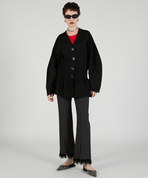 PRANK PROJECT 【Feather Hem Pants】 PRANK PROJECT 【Feather Hem Pants】