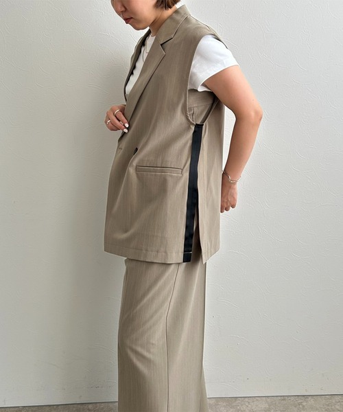 スリーブレスジャケット LHELBIE│Eimee Law & LHELBIE 公式