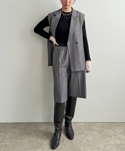 スリーブレスジャケット LHELBIE│Eimee Law & LHELBIE 公式