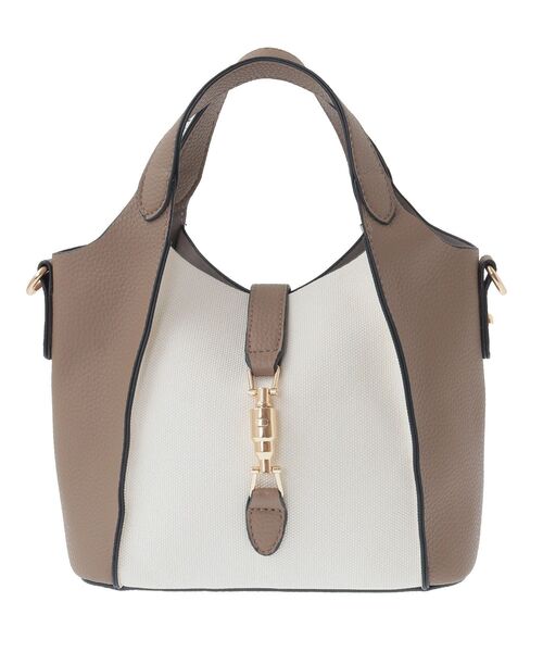 YECCA VECCA（イェッカヴェッカ）の「4wayミニバッグ（ハンドバッグ・レディース・イエロー/ボルドー/マスタード/シルバー系その他/ベージュ/ブラウン/ブラック・FREE）」の17枚目の写真