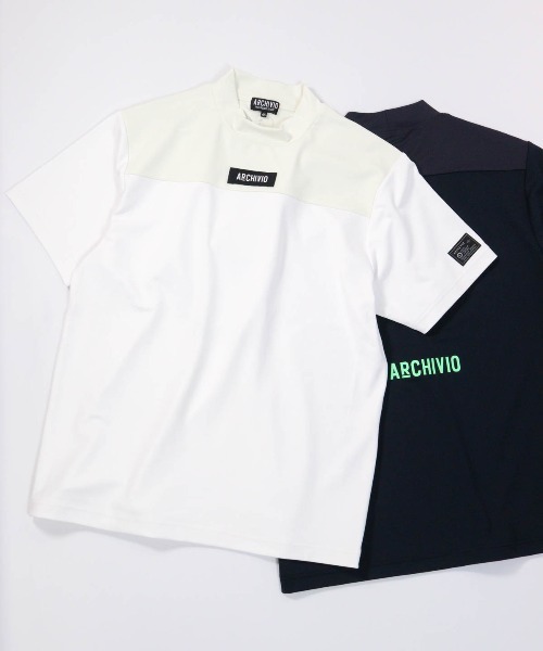 新品アルチビオ シャツ セール】<MENS>【メンズ】胸切替UV冷感プルオーバー（Tシャツ
