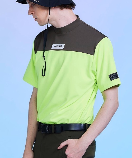 archivio(アルチビオ)の「<MENS>【メンズ】胸切替UV冷感プルオーバー(Tシャツ/カットソー・メンズ・ブラック/ブルー/イエロー/ホワイト/レッド・LL/L/M)」の14枚目の写真