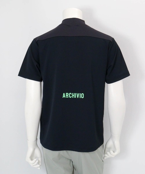 archivio(アルチビオ)の「<MENS>【メンズ】胸切替UV冷感プルオーバー(Tシャツ/カットソー・メンズ・ブラック/ブルー/イエロー/ホワイト/レッド・LL/L/M)」の12枚目の写真