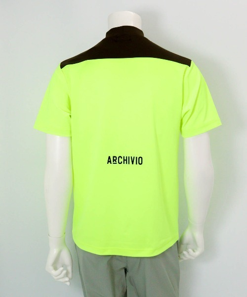 archivio(アルチビオ)の「<MENS>【メンズ】胸切替UV冷感プルオーバー(Tシャツ/カットソー・メンズ・ブラック/ブルー/イエロー/ホワイト/レッド・LL/L/M)」の7枚目の写真