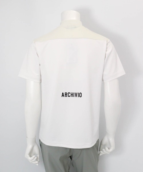 archivio(アルチビオ)の「<MENS>【メンズ】胸切替UV冷感プルオーバー(Tシャツ/カットソー・メンズ・ブラック/ブルー/イエロー/ホワイト/レッド・LL/L/M)」の9枚目の写真