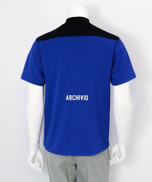 archivio(アルチビオ)の「<MENS>【メンズ】胸切替UV冷感プルオーバー(Tシャツ/カットソー・メンズ・ブラック/ブルー/イエロー/ホワイト/レッド・LL/L/M)」の13枚目の写真