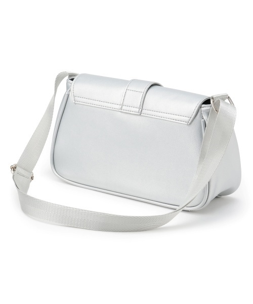 LOVETOXIC（ラブトキシック）の「フラップショルダーバッグ（ショルダーバッグ・キッズ・ブラック/シルバー/アイボリー・F）」の4枚目の写真