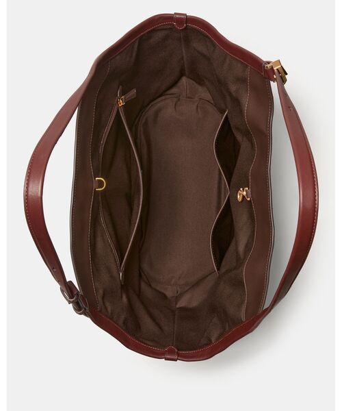 kate spade new york（ケイトスペード ニューヨーク）の「デコ スエード チューリップ トート バッグ（トートバッグ・レディース・ブラウン・ONESIZE）」の4枚目の写真