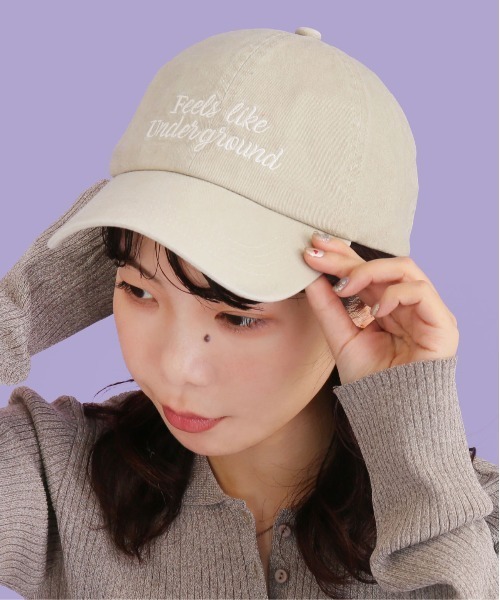 CONTROL FREAK(コントロールフリーク)の「CONTROL FREAK / CTFK(コントロールフリーク/シーティーエフケー)ピグメントロゴキャップ(キャップ・レディース・ブラック/ブラウン/ベージュ・FREE)」の7枚目の写真