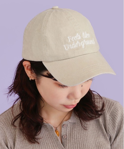 CONTROL FREAK(コントロールフリーク)の「CONTROL FREAK / CTFK(コントロールフリーク/シーティーエフケー)ピグメントロゴキャップ(キャップ・レディース・ブラック/ブラウン/ベージュ・FREE)」の8枚目の写真