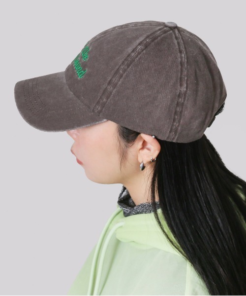 CONTROL FREAK(コントロールフリーク)の「CONTROL FREAK / CTFK(コントロールフリーク/シーティーエフケー)ピグメントロゴキャップ(キャップ・レディース・ブラック/ブラウン/ベージュ・FREE)」の11枚目の写真