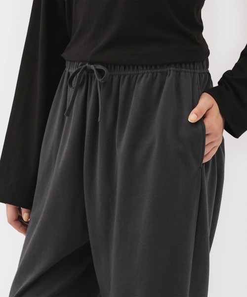 MUJI Labo〕男女兼用 スムースジャージーリラックスパンツ（その他