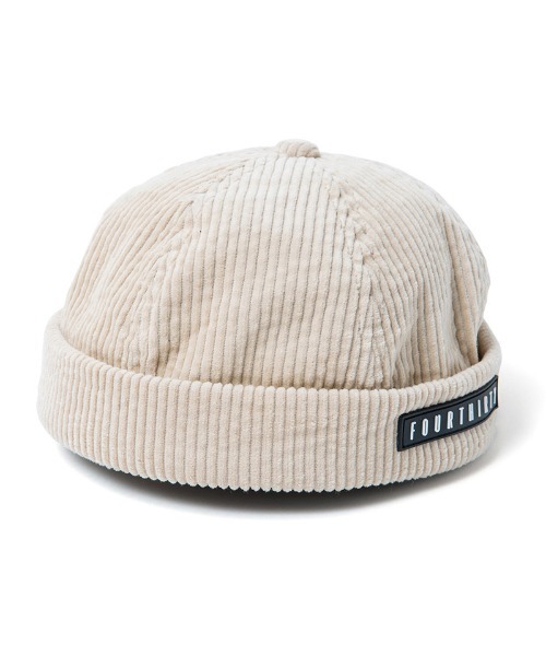 430（フォーサーティ）の「mko13039-CORD FISHERMAN CAP フィッシャーマンキャップ(25-165)（キャップ・メンズ・アイボリー/ブラック/ブラウン・FREE）」の6枚目の写真