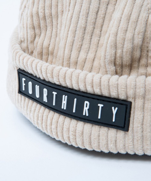 430（フォーサーティ）の「mko13039-CORD FISHERMAN CAP フィッシャーマンキャップ(25-165)（キャップ・メンズ・アイボリー/ブラック/ブラウン・FREE）」の8枚目の写真