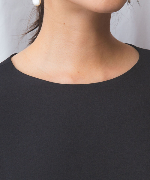 NARACAMICIE(ナラカミーチェ)の「【NARACAMICIE】【セットアップ対応】長袖プルオーバー(シャツ/ブラウス・レディース・ブラウン/ブラック・M/XL)」の6枚目の写真