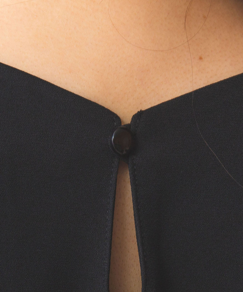 NARACAMICIE(ナラカミーチェ)の「【NARACAMICIE】【セットアップ対応】長袖プルオーバー(シャツ/ブラウス・レディース・ブラウン/ブラック・M/XL)」の8枚目の写真