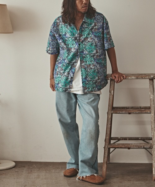 ALL RUNS(オールランズ)の「SIDE LINE DENIM PANTS デニムパンツ(デニムパンツ・メンズ・ブルー系3/ブルー系5/ブルー系1/ブルー系4/ブルー系2・FREE)」の17枚目の写真