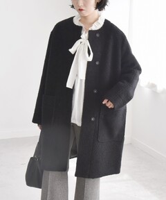 【SHIPS】quarancielコクーンミドルコート⭐︎ほぼ未使用 97348057_8_d_240.jpg