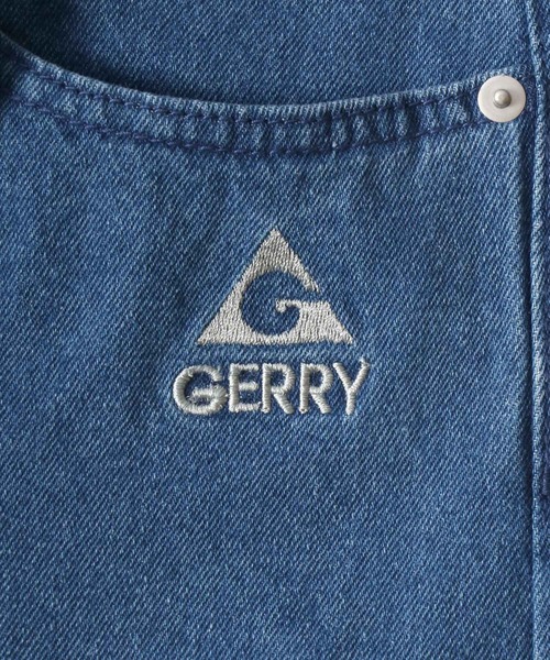 GERRY(ジェリー)の「GERRY/ジェリー UVカット デニム ワイドシルエット バレルレッグ クライミングパンツ/カーブパンツ/イージーパンツ/キャンプパンツ/レディース メンズ(デニムパンツ・メンズ・ネイビー/ブラック/ブラック系その他/ブルー・S/M/L/LL)」の11枚目の写真