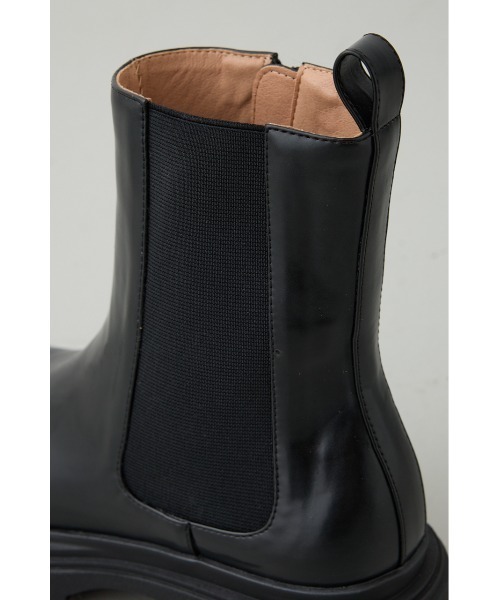 crie conforto（クリーコンフォルト）の「サイドゴアトラックソールブーツ　靴（ブーツ・レディース・ブラック/ブラウン・SMALL/MEDIUM/LARGE/LL）」の8枚目の写真