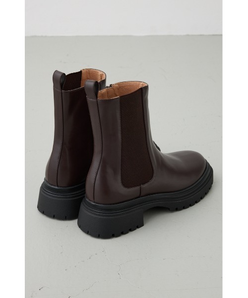 crie conforto（クリーコンフォルト）の「サイドゴアトラックソールブーツ　靴（ブーツ・レディース・ブラック/ブラウン・SMALL/MEDIUM/LARGE/LL）」の15枚目の写真