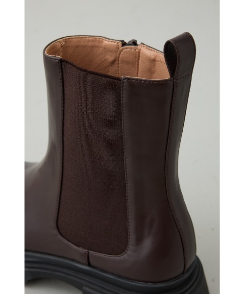 crie conforto（クリーコンフォルト）の「サイドゴアトラックソールブーツ　靴（ブーツ・レディース・ブラック/ブラウン・SMALL/MEDIUM/LARGE/LL）」の19枚目の写真