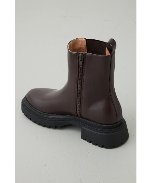 crie conforto（クリーコンフォルト）の「サイドゴアトラックソールブーツ　靴（ブーツ・レディース・ブラック/ブラウン・SMALL/MEDIUM/LARGE/LL）」の20枚目の写真