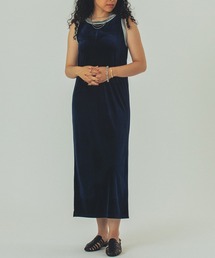 VELOUR TANK DRESS