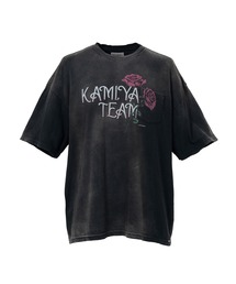 KAMIYA（カミヤ）の「"Rose" Distressed Pocket T-shirt（Tシャツ/カットソー）」