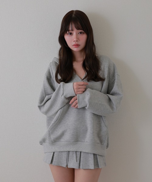 M DOLLY（エムドリー）の「gioia pleats mini skirt /ジョイアプリーツミニスカート（スカート・レディース・ブラック/ベージュ/グレー・S/M）」の11枚目の写真