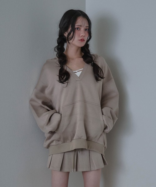 M DOLLY（エムドリー）の「gioia pleats mini skirt /ジョイアプリーツミニスカート（スカート・レディース・ブラック/ベージュ/グレー・S/M）」の20枚目の写真