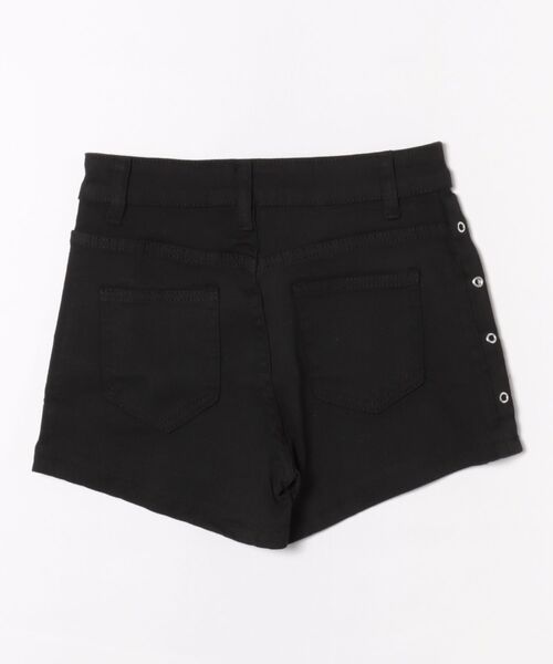 VEILA(ヴェイラ)の「スカルスタッズデザインハイウエストショートデニム(デニムパンツ・レディース・ブラック・S/M/L)」の17枚目の写真