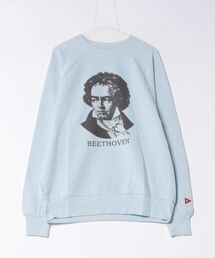 【Healthknit】Classic Sweat Crew L/S(Beethoven Print)