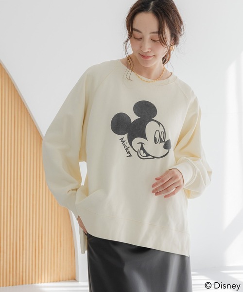 セール】【GOODROCKSPEED】別注 /Mickey/ プリントスウェット /590666