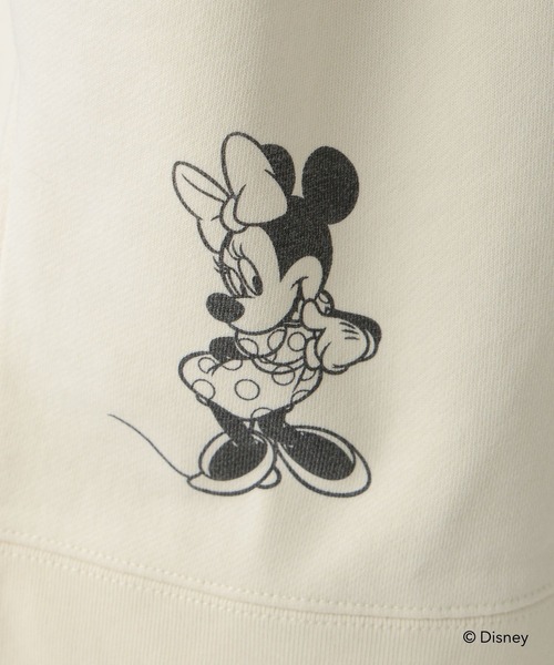 Elura(エルーラ)の「【GOODROCKSPEED】別注 /Mickey/ プリントスウェット /590666(スウェット・レディース・チャコールグレー/ホワイト・FREE)」の22枚目の写真