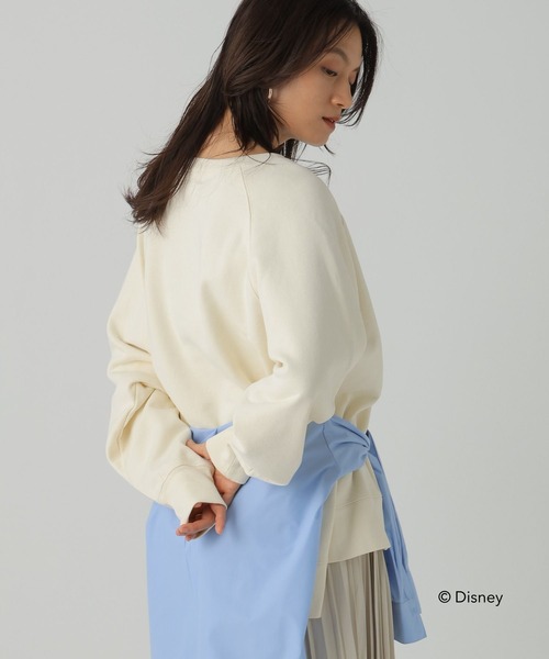 Elura(エルーラ)の「【GOODROCKSPEED】別注 /Mickey/ プリントスウェット /590666(スウェット・レディース・チャコールグレー/ホワイト・FREE)」の18枚目の写真