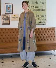 SUPER HAKKA（スーパーハッカ）の「フラワードットフロッキープリント