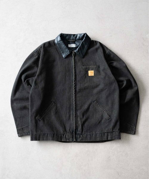 ジャケット・アウター 25SS JIP WORK JAKET WEGO/【25年秋冬新作】ワーカーズZIPジャケット（デニム