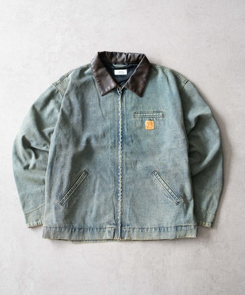 ジャケット・アウター 25SS JIP WORK JAKET WEGO/【25年秋冬新作】ワーカーズZIPジャケット（デニム