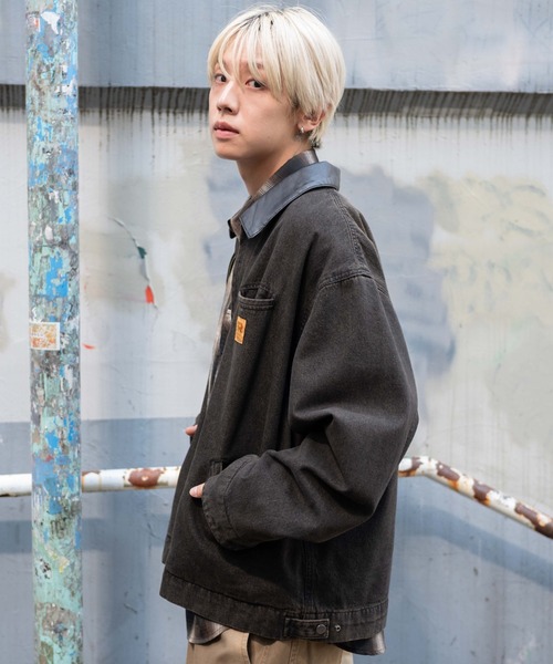 ジャケット・アウター 25SS JIP WORK JAKET WEGO/【25年秋冬新作】ワーカーズZIPジャケット（デニム