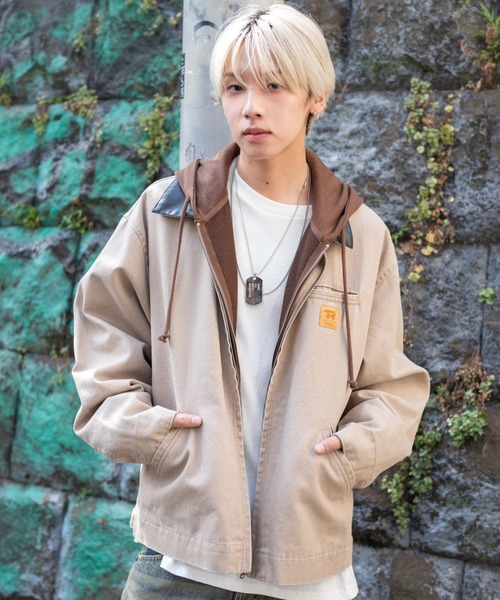 ジャケット・アウター 25SS JIP WORK JAKET WEGO/【25年秋冬新作】ワーカーズZIPジャケット（デニム