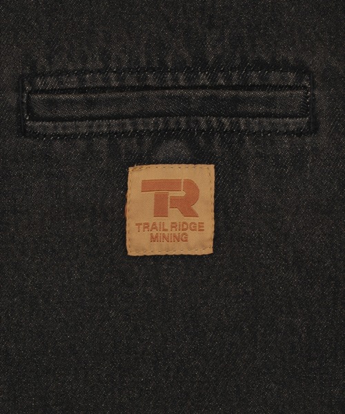 WEGO（ウィゴー）の「WEGO/ワーカーズZIPジャケット（デニムジャケット・メンズ・ベージュ/ブラック系3/スカイブルー/その他1・LARGE/MEDIUM）」の9枚目の写真