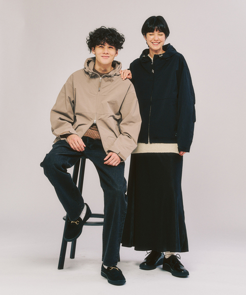 セール】ワッシャーナイロン utility パーカー（ナイロンジャケット