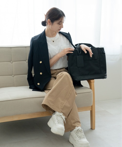 セール】DEVICE パスケース付き ビジカジ トートバッグ