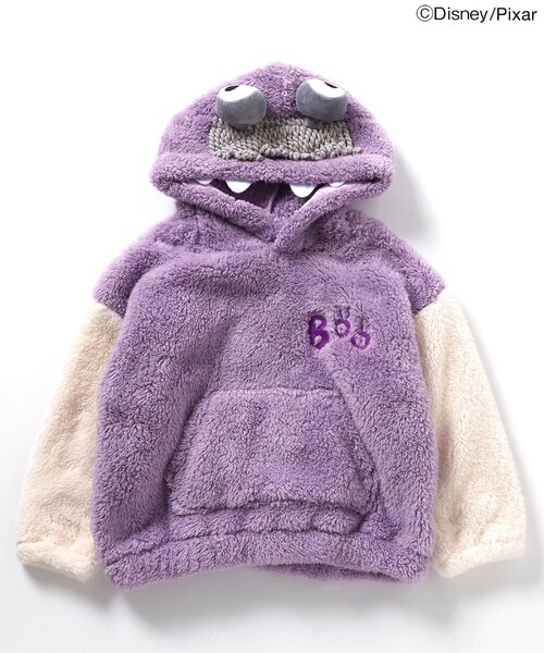 Disney（ディズニー）の「WEB限定 【リンク】ディズニーキャラクター　「ブー」/パーカー（パーカー・キッズ・パープル・90/100/110/120）」の5枚目の写真
