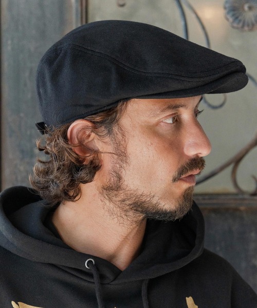 セール】mko13139- Cashmere Blend Hunting Cap ハンチングキャップ(NF