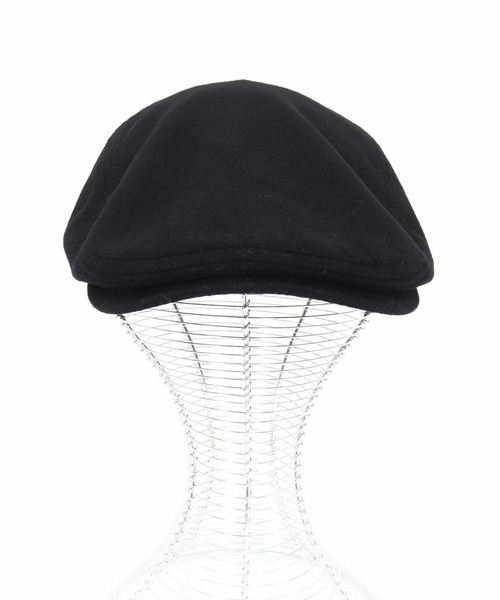 CAMBIO（カンビオ）の「mko13139- Cashmere Blend Hunting Cap ハンチングキャップ(NF-252-BO002)（ハンチング/ベレー帽・メンズ・ベージュ/ブラック・FREE）」の10枚目の写真