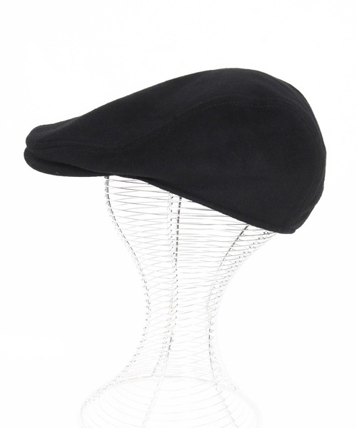 CAMBIO（カンビオ）の「mko13139- Cashmere Blend Hunting Cap ハンチングキャップ(NF-252-BO002)（ハンチング/ベレー帽・メンズ・ベージュ/ブラック・FREE）」の11枚目の写真